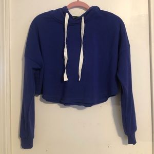 forever 21 cropped hoodie